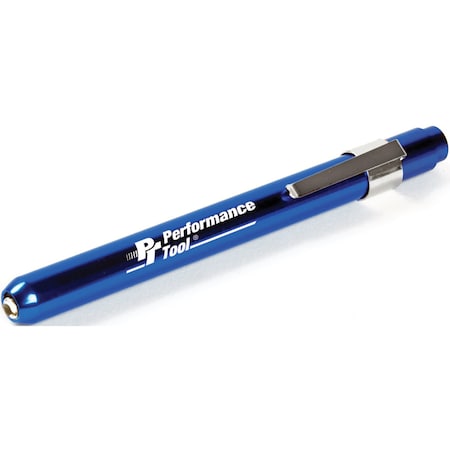 Blue LED Pen Light AAA Battery